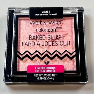 wet n wild Pink Shimmer Baked Blush — Don't Flutter Yourself